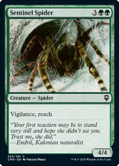 Sentinel Spider (253) [Commander Legends]