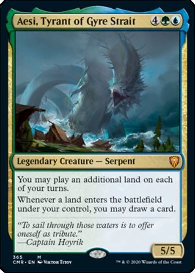 Aesi, Tyrant of Gyre Strait (365) [Commander Legends]