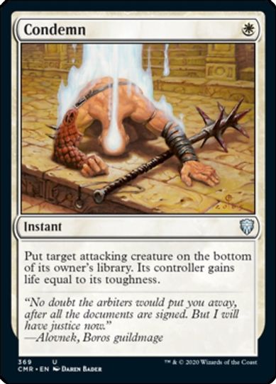 Condemn (369) [Commander Legends]