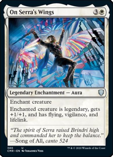 On Serra's Wings (380) [Commander Legends]