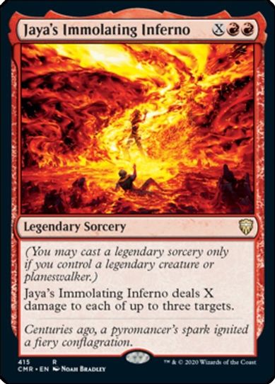 Jaya's Immolating Inferno (415) [Commander Legends]