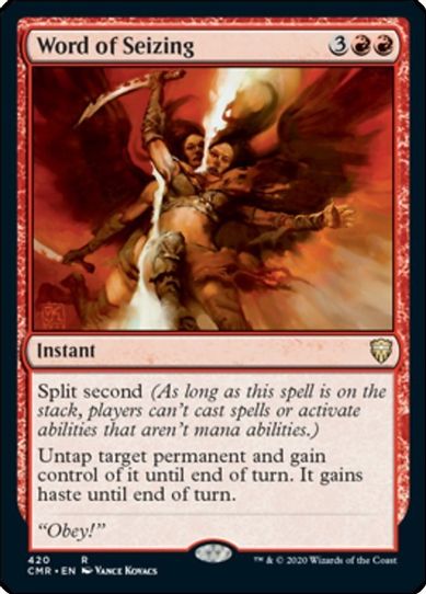 Word of Seizing (420) [Commander Legends]