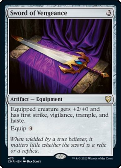 Sword of Vengeance (475) [Commander Legends]