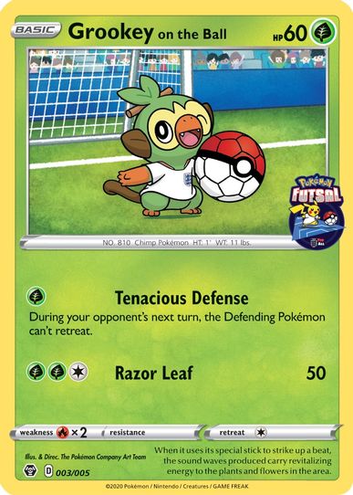 Grookey on the Ball (003/005) [Miscellaneous Cards & Products]
