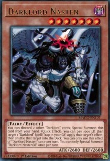 Darklord Nasten (MAGO-EN107) [Maximum Gold]