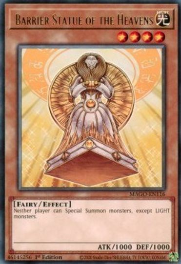 Barrier Statue of the Heavens (MAGO-EN116) [Maximum Gold]