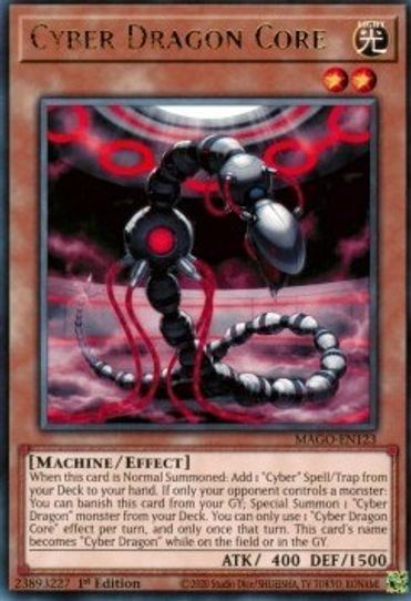 Cyber Dragon Core (MAGO-EN123) [Maximum Gold]