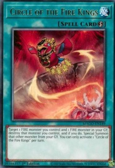 Circle of the Fire Kings (MAGO-EN149) [Maximum Gold]