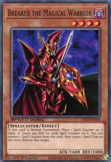 Breaker the Magical Warrior (SBCB-EN008) [Speed Duel: Battle City Box]