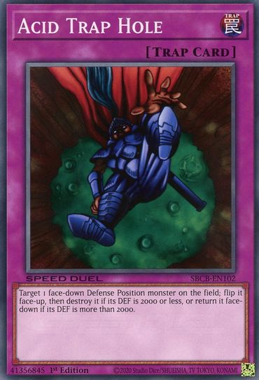 Acid Trap Hole (SBCB-EN102) [Speed Duel: Battle City Box]