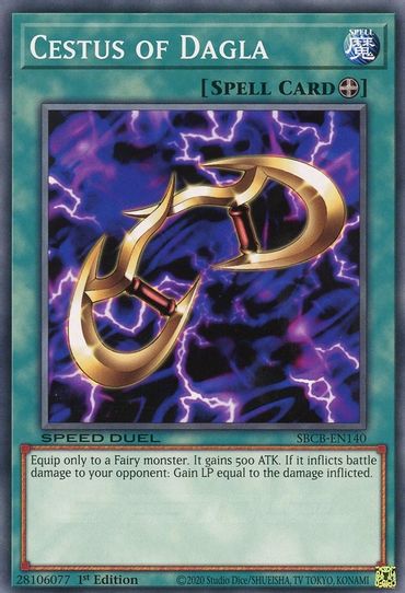 Cestus of Dagla (SBCB-EN140) [Speed Duel: Battle City Box]