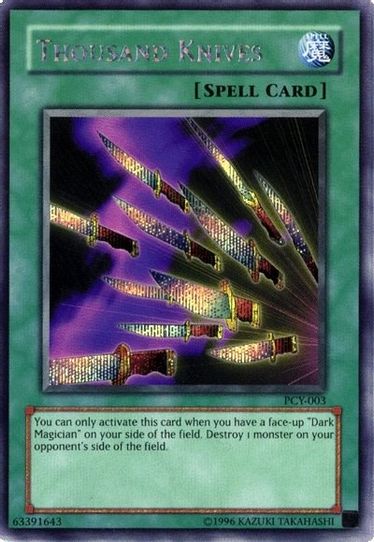 Thousand Knives (PCY-003) [Power of Chaos: Yugi the Destiny]