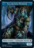 Salamander WarriorThrull Double-sided Token [Commander Legends]