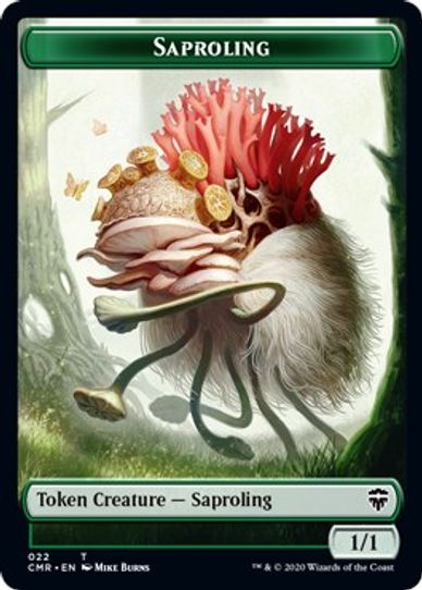 CopySaproling Double-sided Token [Commander Legends]