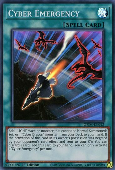 Cyber Emergency (GEIM-EN042) [Genesis Impact]