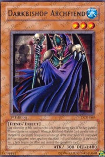 Darkbishop Archfiend (DCR-069) [Dark Crisis]