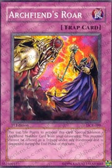 Archfiend's Roar (DCR-099) [Dark Crisis]