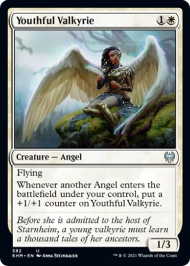 Youthful Valkyrie (382) [Kaldheim]