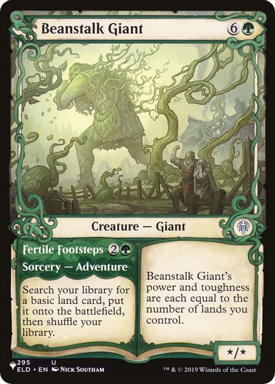 Beanstalk Giant (Showcase) (295) [The List]