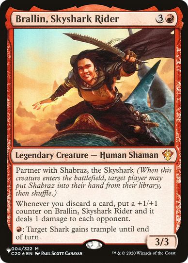 Brallin, Skyshark Rider (4) [The List]