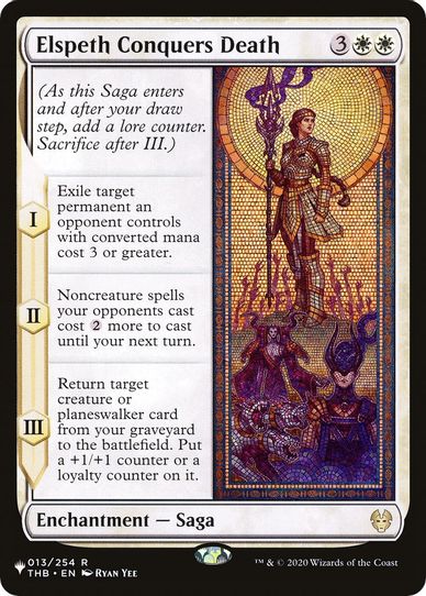 Elspeth Conquers Death (13) [The List]