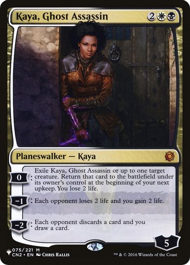 Kaya, Ghost Assassin (75) [The List]