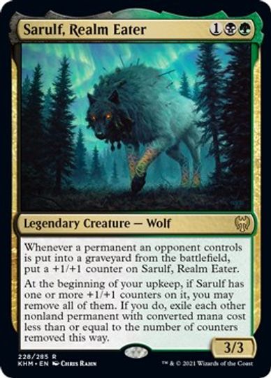 Sarulf, Realm Eater (228) [Kaldheim]