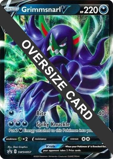 Grimmsnarl V SWSH057 (SWSH057) [First Partner Pack Jumbo Cards]