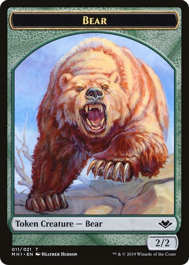 Bear // Spirit Double-Sided Token [Modern Horizons]
