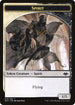 Spirit // Golem Double-Sided Token [Modern Horizons]