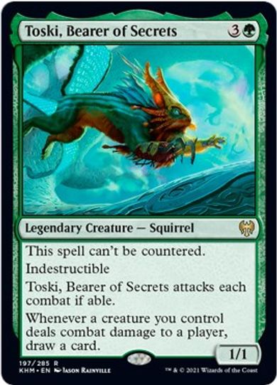 Toski, Bearer of Secrets (197) [Kaldheim]