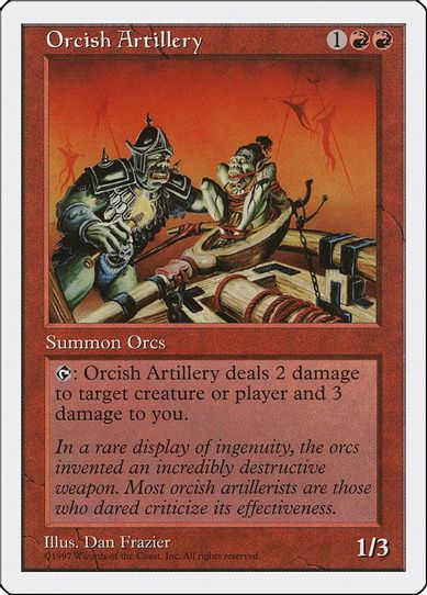 Orcish Artillery [Fifth Edition]