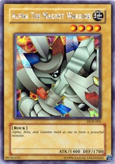 Alpha the Magnet Warrior (DOR-001) [Duelist of the Roses]