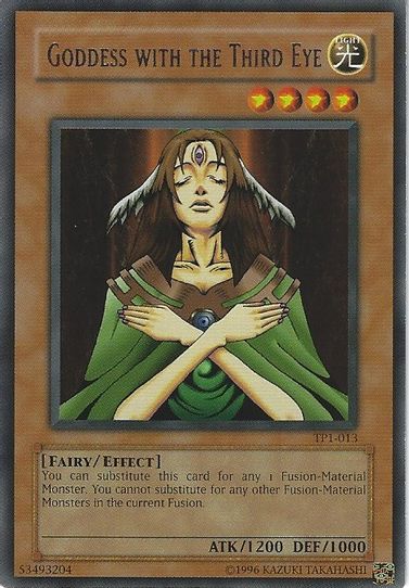 Goddess with the Third Eye (TP1-013) [Tournament Pack 1]