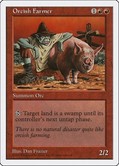 Orcish Farmer (256) [Fifth Edition]