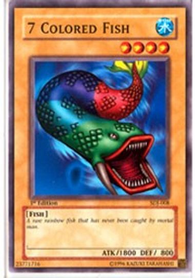Colored Fish (SDJ-008) [Starter Deck: Joey]