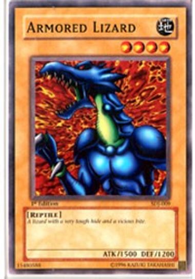 Armored Lizard (SDJ-009) [Starter Deck: Joey]