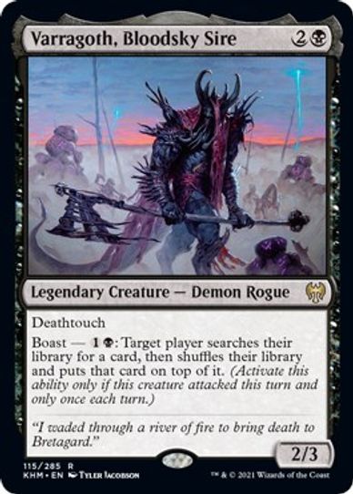 Varragoth, Bloodsky Sire (115) [Kaldheim]
