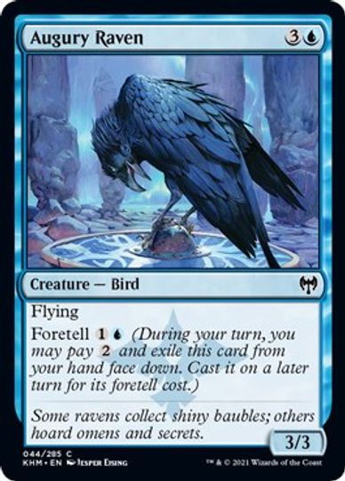 Augury Raven (44) [Kaldheim]