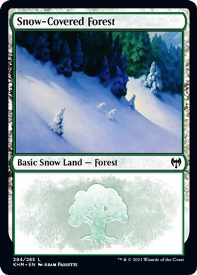 Snow-Covered Forest (284) [Kaldheim]
