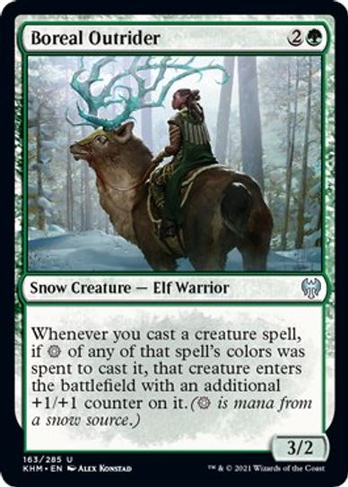 Boreal Outrider (163) [Kaldheim]
