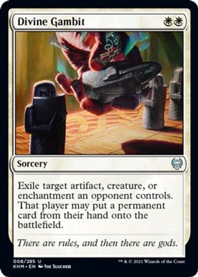 Divine Gambit (8) [Kaldheim]