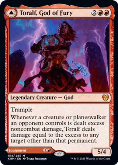 Toralf, God of Fury (154) [Kaldheim]