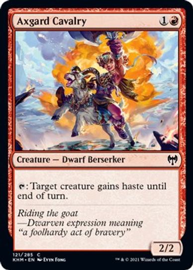 Axgard Cavalry (121) [Kaldheim]