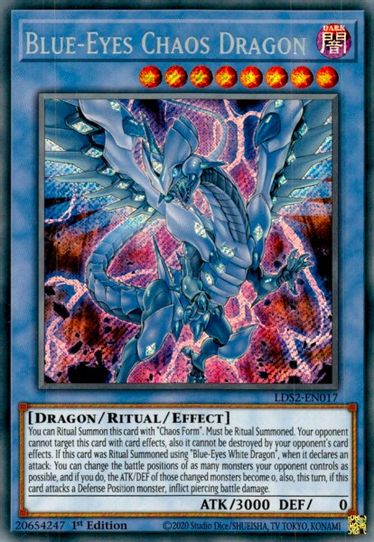 Blue-Eyes Chaos Dragon (LDS2-EN017) [Legendary Duelists: Season 2]