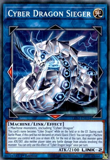 Cyber Dragon Sieger (LDS2-EN034) [Legendary Duelists: Season 2]