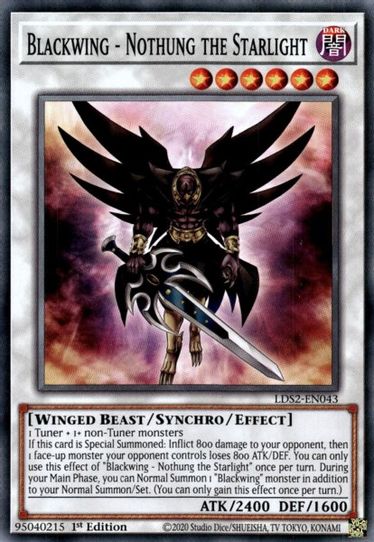 Blackwing - Nothung the Starlight (LDS2-EN043) [Legendary Duelists: Season 2]