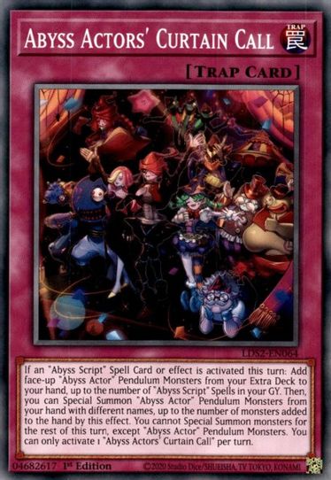 Abyss Actors' Curtain Call (LDS2-EN064) [Legendary Duelists: Season 2]