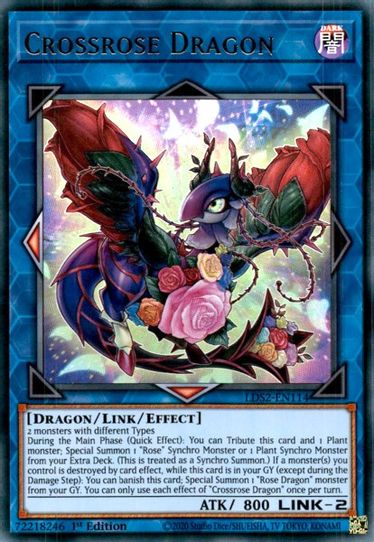 Crossrose Dragon (LDS2-EN114) [Legendary Duelists: Season 2]