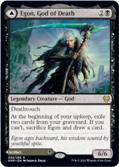 Egon, God of Death (92) [Kaldheim]